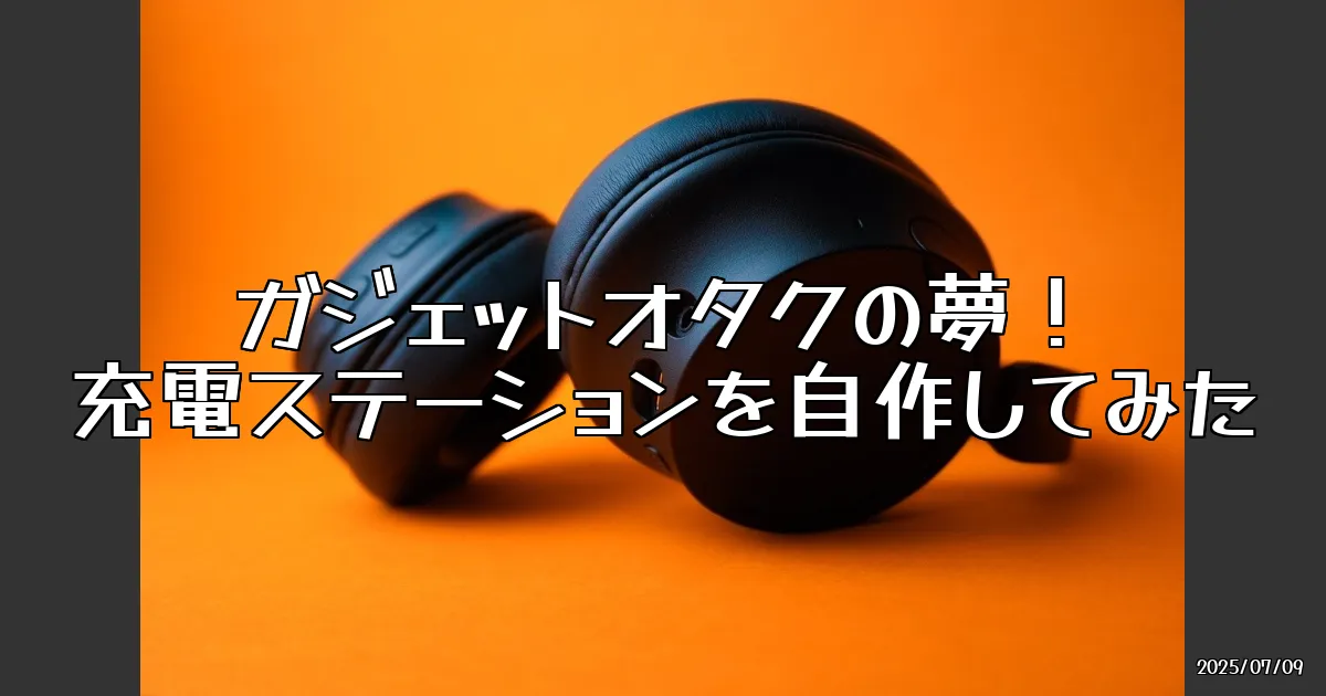 EyeCatch:ガジェットオタクの夢！充電ステーションを自作してみた