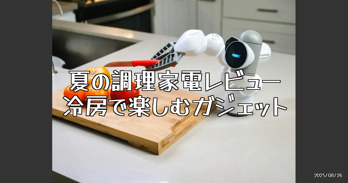 EyeCatch:夏の必需品！冷房キンキンの部屋で使いたい調理家電レビュー