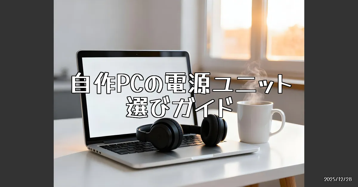 EyeCatch:自作PCの電源ユニット選びで失敗しないためのガイド