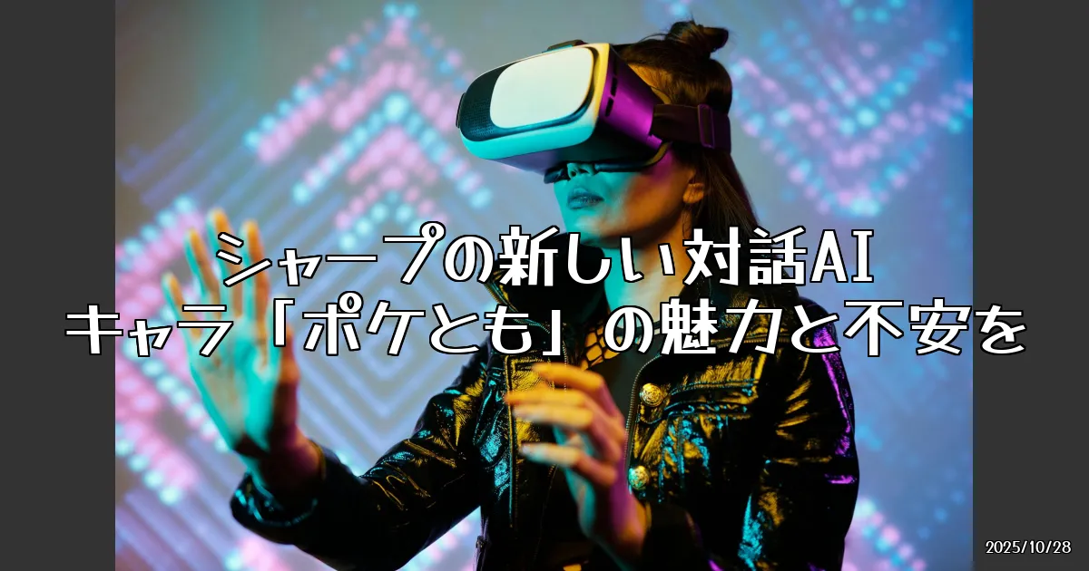 EyeCatch:シャープの対話AIキャラ「ポケとも」がついに登場！魅力と気になるポイントを語る