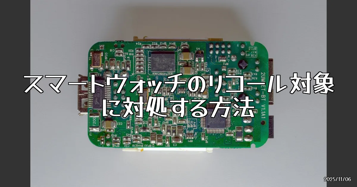 EyeCatch:リコール対象のガジェット、あなたはどうする？